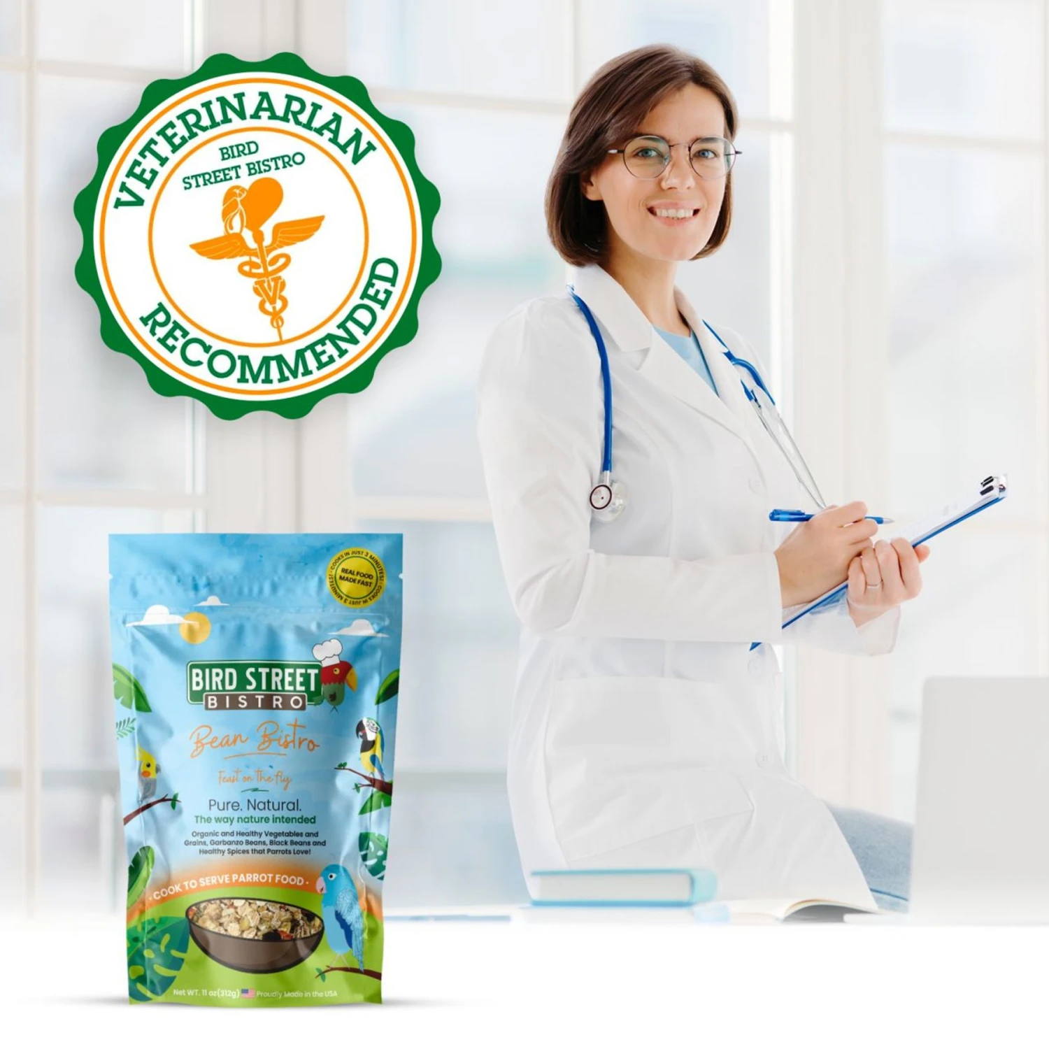 Bird Street Bistro Bean Feast On The Fly Bird Food, 4 Count 5 Bird Street Bistro Bean Feast On The Fly Bird Food, 4 Count - Image 3