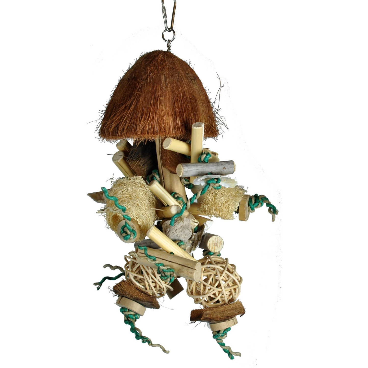 A&E Cage Company Java Bush Bird Toy 3 A&E Cage Company Java Bush Bird Toy