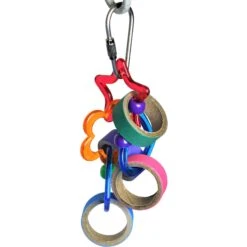 A&E Cage Company Keet Rings Bird Toy