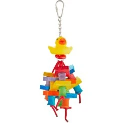 A&E Cage Company The Rubber Duck Monster Bird Toy