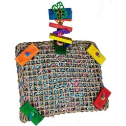 A&E Cage Company Vine Mat Forage Pouch Bird Toy