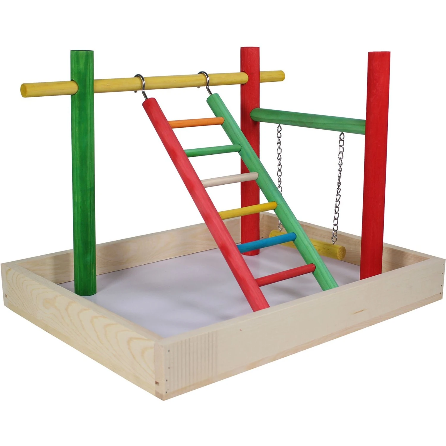 Bird Life Penn-Plax Wooden Bird Playpen, XX-Large 3 Bird Life Penn-Plax Wooden Bird Playpen, XX-Large