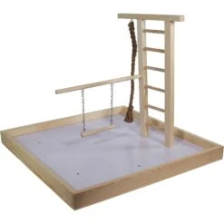 Bird Life Penn-Plax Wooden Bird Playpen, Natural Brown, XX-Large -Sunny Decor Shop 338602 PT2. AC SS1800 V1680888799