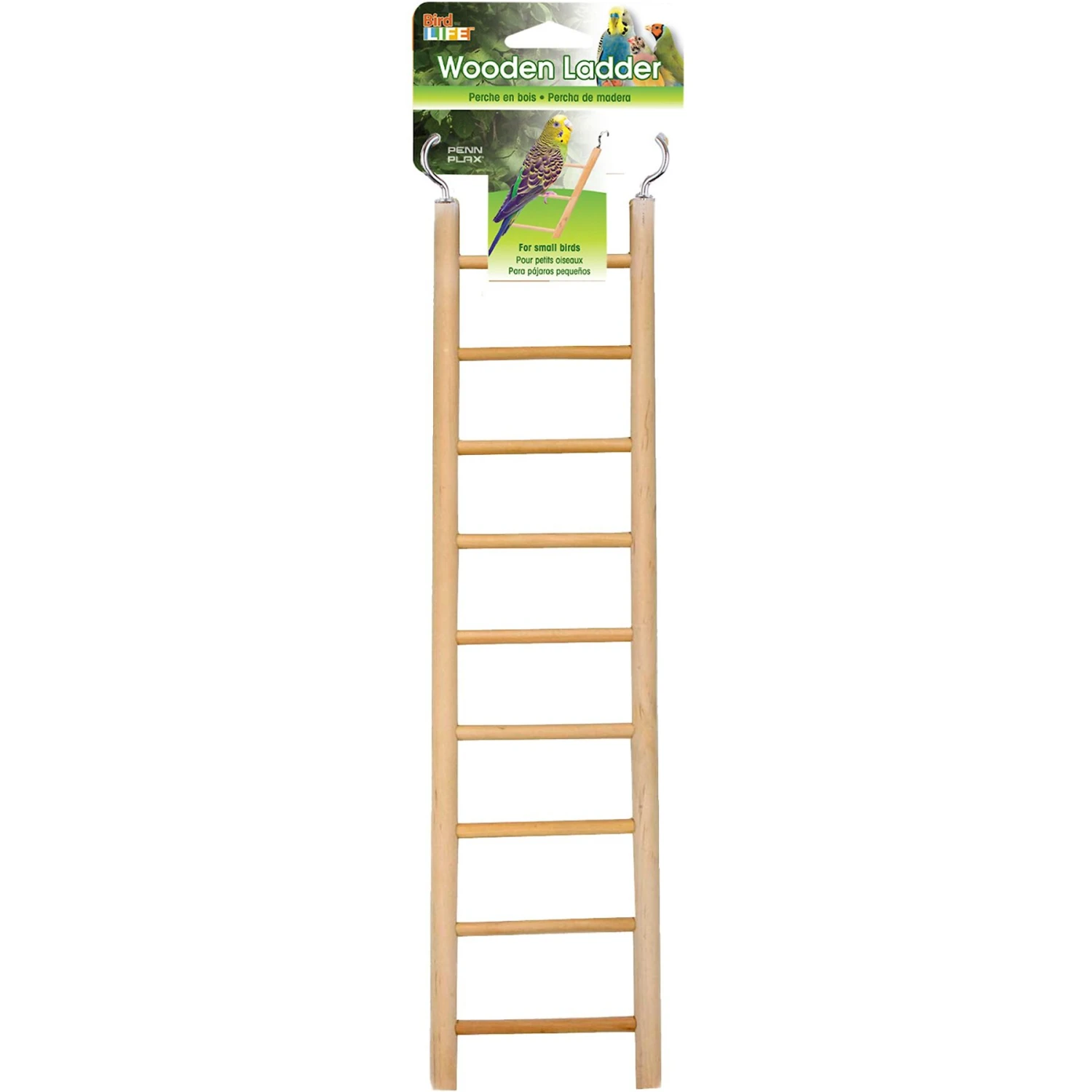 Bird Life 9 Step Wooden Bird Ladder 3 Bird Life 9 Step Wooden Bird Ladder