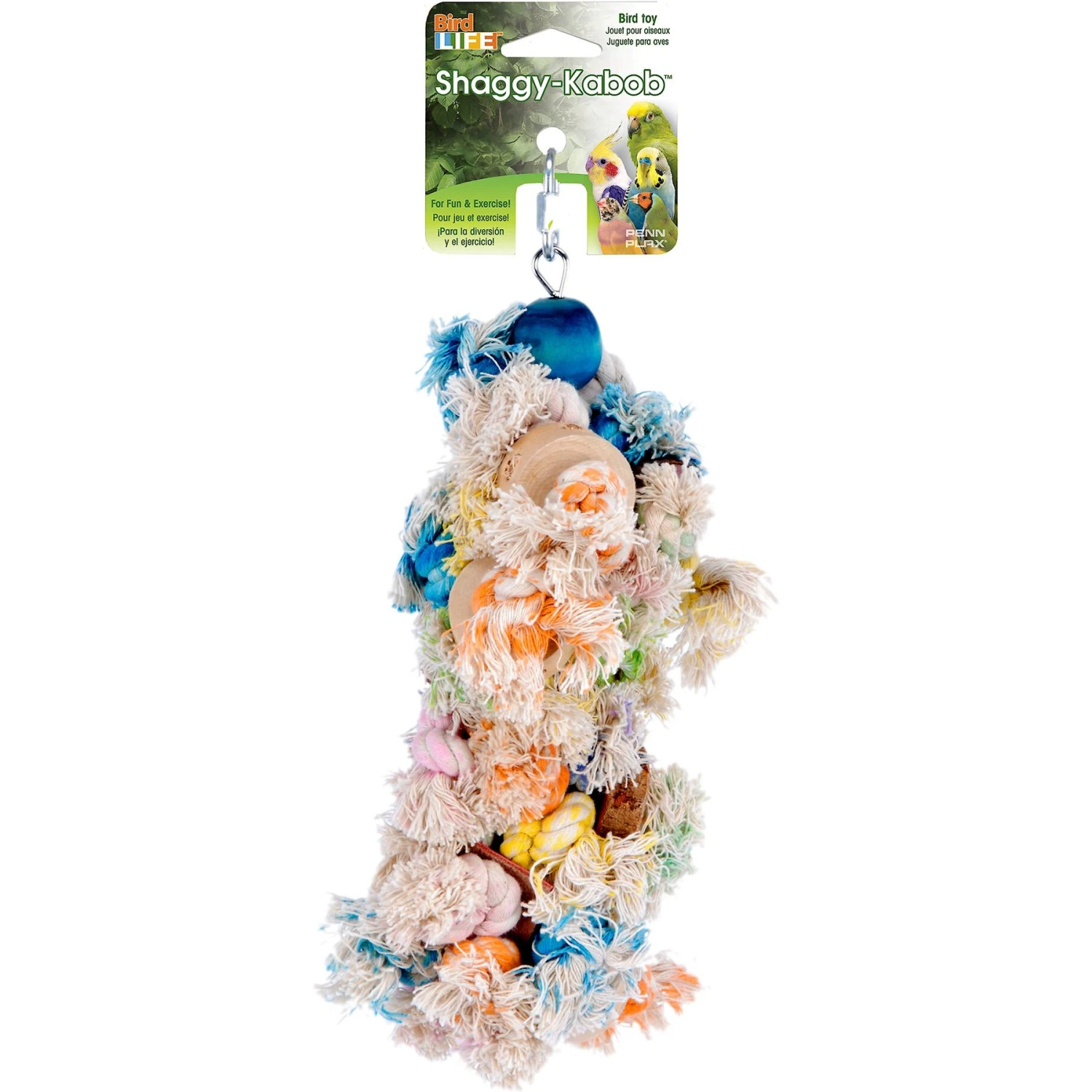 Bird Life Medium & Large Bird Shaggy-Kabob 3 Bird Life Medium & Large Bird Shaggy-Kabob