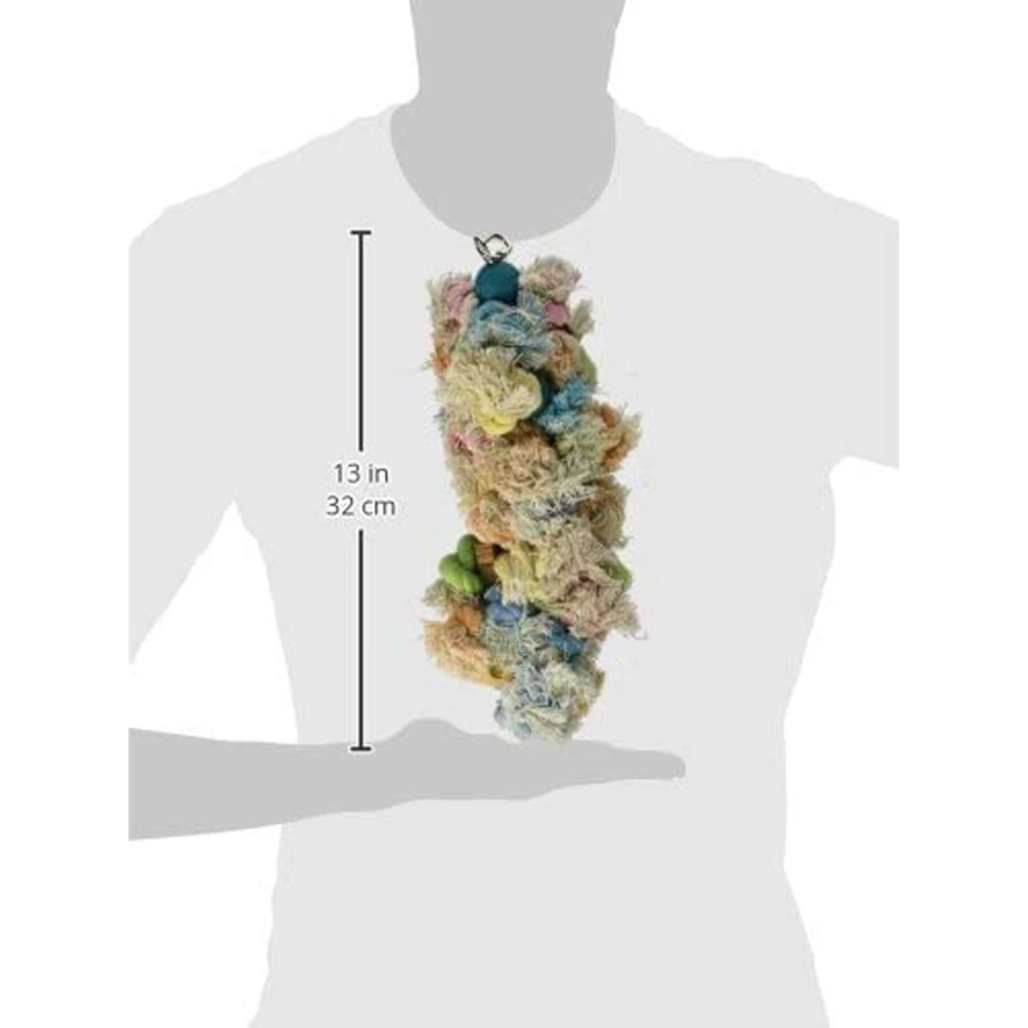 Bird Life Medium & Large Bird Shaggy-Kabob 4 Bird Life Medium & Large Bird Shaggy-Kabob - Image 2