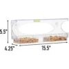 North States Large Clear Choice Window Bird Feeder -Sunny Decor Shop 345194 MAIN. AC SS1800 V1637104027