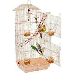Yaheetech 39-in Metal Parrot Cage -Sunny Decor Shop 352622 PT1. AC SS1800 V1640042870