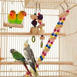 Yaheetech 39-in Metal Parrot Cage -Sunny Decor Shop 352622 PT6. AC SS1800 V1640042214