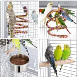 Yaheetech Rolling Metal Parrot Cage With Playtop -Sunny Decor Shop 352624 PT3. AC SS1800 V1641405086