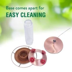Perky-Pet Elegant Copper Glass Hummingbird Feeder -Sunny Decor Shop 355150 PT3. AC SS1800 V1640040999