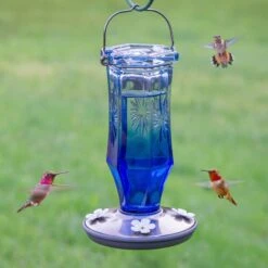 Perky-Pet Sapphire Starburst Vintage Hummingbird Feeder -Sunny Decor Shop 355156 PT2. AC SS1800 V1640041343