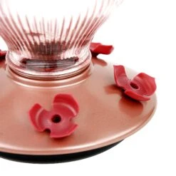 Perky-Pet Rose Gold Top-Fill Glass Hummingbird Feeder -Sunny Decor Shop 355166 PT3. AC SS1800 V1640039573