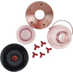 Perky-Pet Rose Gold Top-Fill Glass Hummingbird Feeder -Sunny Decor Shop 355166 PT7. AC SS1800 V1640040422