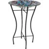 Sunnydaze Decor Multi-Color Tile Glass Bird Bath -Sunny Decor Shop 357773 MAIN. AC SS1800 V1642178787