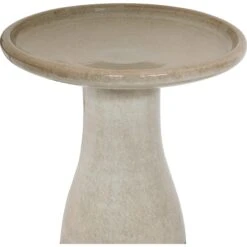 Sunnydaze Decor Duo-Tone Outdoor Glazed Ceramic Bird Bath -Sunny Decor Shop 357780 PT6. AC SS1800 V1641944566