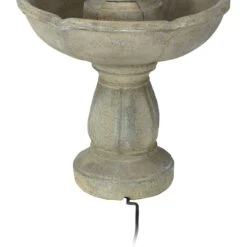 Sunnydaze Decor 3-Tier Birds-foot Delight Outdoor Water Fountain 16 Sunnydaze Decor 3-Tier Birds-foot Delight Outdoor Water Fountain -Sunny Decor Shop 357802 PT5. AC SS1800 V1641946631