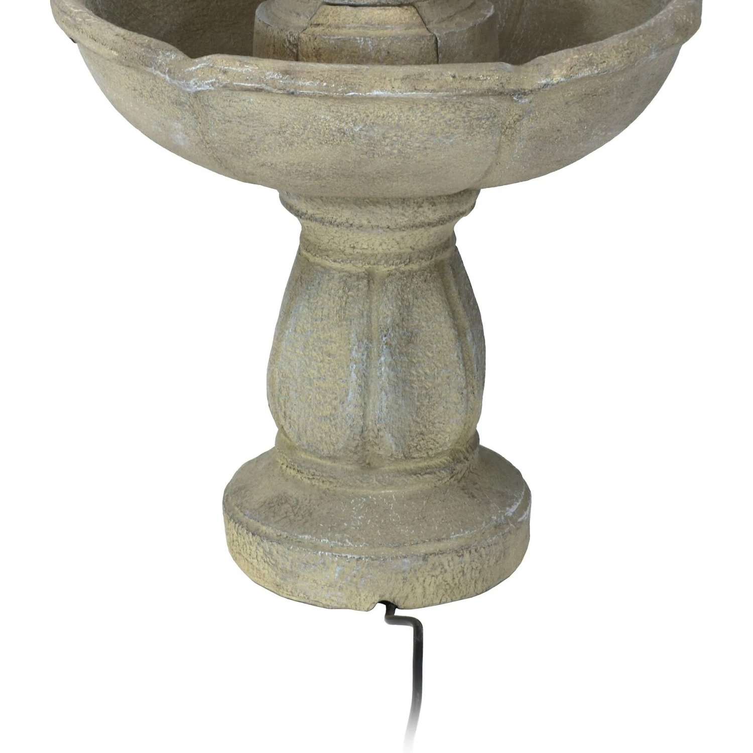 Sunnydaze Decor 3-Tier Birds-foot Delight Outdoor Water Fountain 8 Sunnydaze Decor 3-Tier Birds-foot Delight Outdoor Water Fountain - Image 6