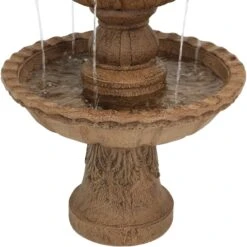 Sunnydaze Decor 4-Tier Pineapple Outdoor Water Fountain 16 Sunnydaze Decor 4-Tier Pineapple Outdoor Water Fountain -Sunny Decor Shop 357806 PT5. AC SS1800 V1641945116