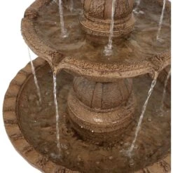 Sunnydaze Decor 4-Tier Pineapple Outdoor Water Fountain 18 Sunnydaze Decor 4-Tier Pineapple Outdoor Water Fountain -Sunny Decor Shop 357806 PT7. AC SS1800 V1641942153