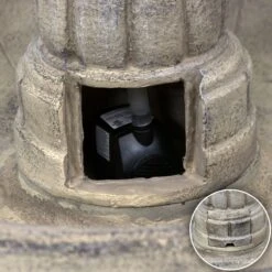 Sunnydaze Decor 3-Tier Outdoor Water Fountain -Sunny Decor Shop 357809 PT7. AC SS1800 V1641942406