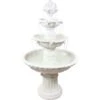 Sunnydaze Decor 4-Tier White Electric Water Fountain 2 Sunnydaze Decor 4-Tier White Electric Water Fountain -Sunny Decor Shop 357813 MAIN. AC SS1800 V1641943670
