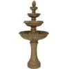 Sunnydaze Decor 4-Tier Outdoor Patio Electric Eggshell Water Fountain -Sunny Decor Shop 357815 MAIN. AC SS1800 V1641945761