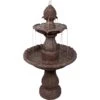 Sunnydaze Decor 2-Tier Curved Plinth Outdoor Water Fountain -Sunny Decor Shop 357817 MAIN. AC SS1800 V1641941229