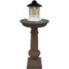Oakland Living Modern Round Cast Bird Bath & Feeder Combo -Sunny Decor Shop 357966 MAIN. AC SS1800 V1643054223
