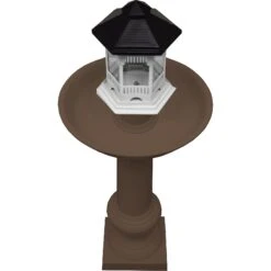 Oakland Living Modern Round Cast Bird Bath & Feeder Combo -Sunny Decor Shop 357966 PT4. AC SS1800 V1643075498