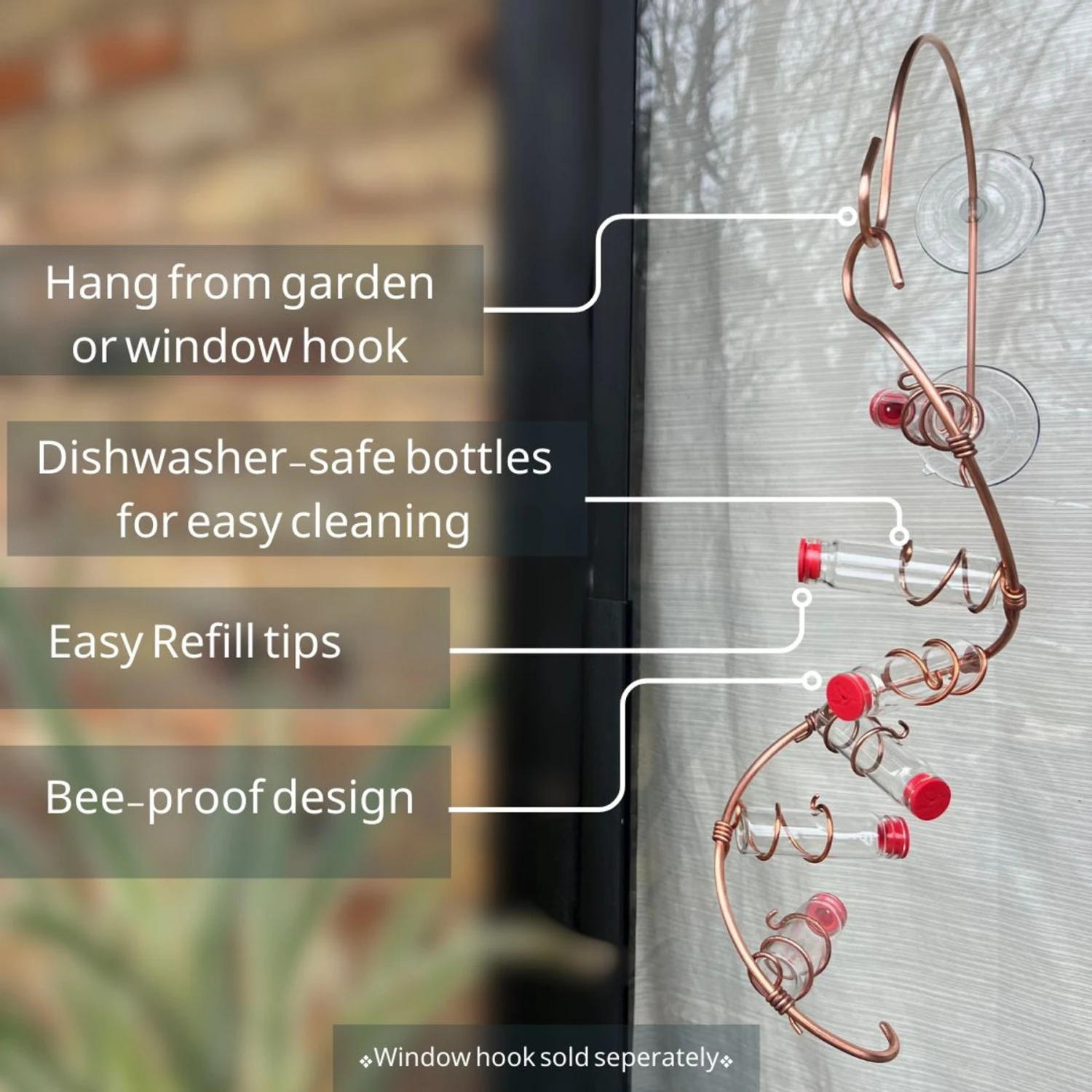 Sweet Feeders Classic Spiral Feeder 5 Sweet Feeders Classic Spiral Feeder - Image 3