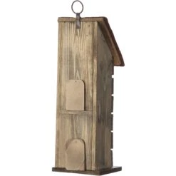 Glitzhome Two-Tiered Distressed Solid Wood Birdhouse With 3D Rustic Flowers 16 Glitzhome Two-Tiered Distressed Solid Wood Birdhouse With 3D Rustic Flowers -Sunny Decor Shop 368217 PT6. AC SS1800 V1663106901