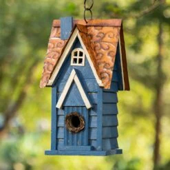 Glitzhome Distressed Solid Wood Cottage Birdhouse 14 Glitzhome Distressed Solid Wood Cottage Birdhouse -Sunny Decor Shop 368232 PT4. AC SS1800 V1663106540