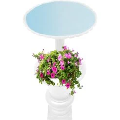 Oakland Living Ornate Round Cast Bird Bath & Planter Vase Combo -Sunny Decor Shop 369803 PT3. AC SS1800 V1645826516