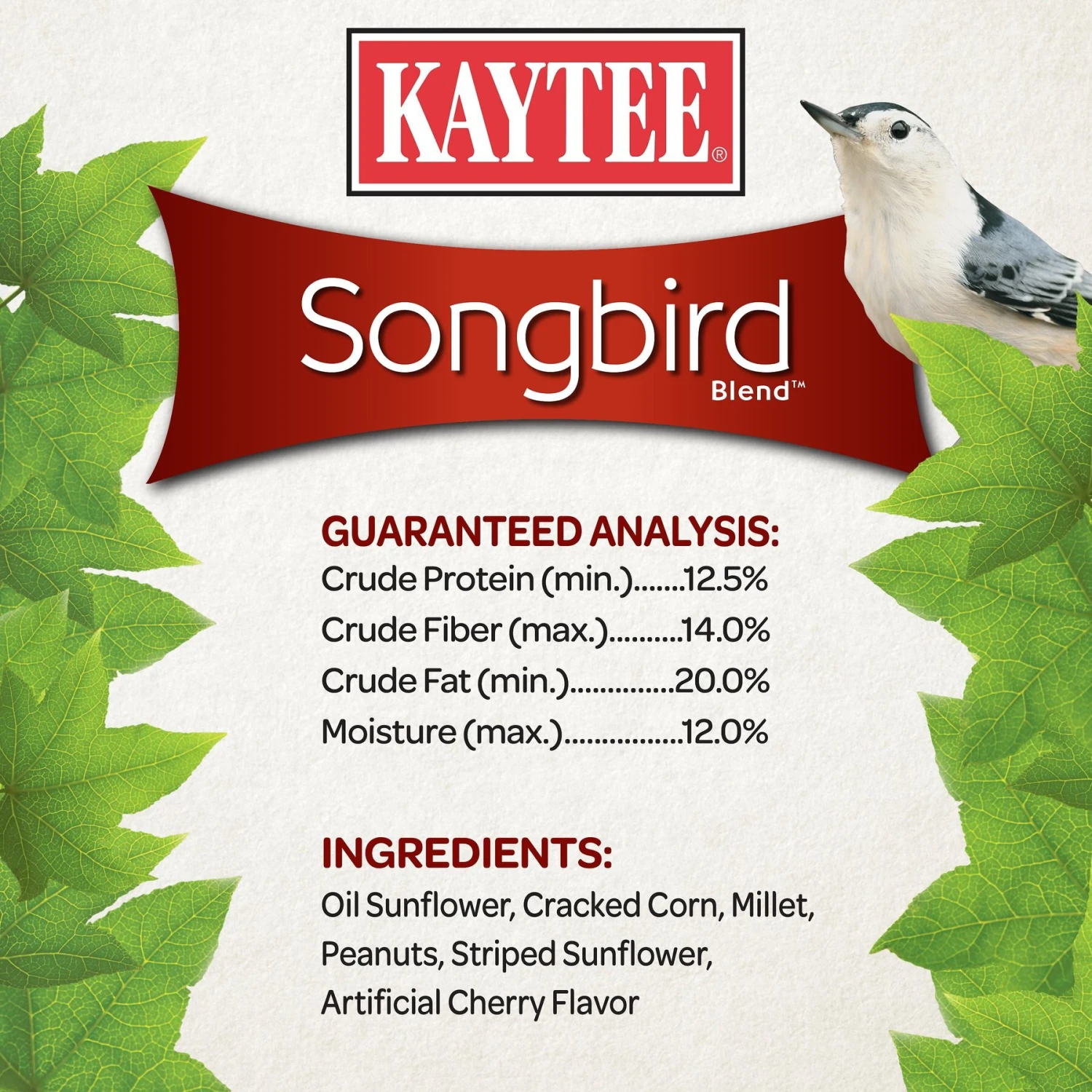 Kaytee Songbird Wild Bird Food, 14-lb Bag 9 Kaytee Songbird Wild Bird Food, 14-lb Bag - Image 7