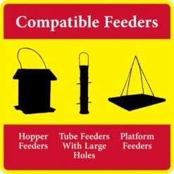 Better Bird Squirrel Away Bird Food, 5-lb Bag -Sunny Decor Shop 370405 PT6. AC SS1800 V1658167926