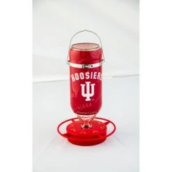 Hummer's Galore Indiana University Hummingbird Feeder, Red, 32-oz -Sunny Decor Shop 503766 PT1. AC SS1800 V1648486303