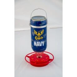 Hummer's Galore United States Navy Hummingbird Feeder, Blue, 32-oz -Sunny Decor Shop 503862 PT1. AC SS1800 V1648486361