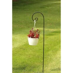 Ashman 1/2 Black Shepherd Hook, 65-in -Sunny Decor Shop 515350 PT3. AC SS1800 V1649351523