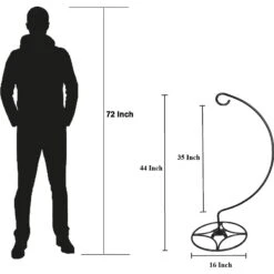 Ashman Shepherd Hook Stand -Sunny Decor Shop 515366 PT3. AC SS1800 V1649347615