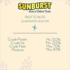 Higgins Sunburst Gourmet Treats Dried Fruits & Nuts Macaw & Conure Bird Treats -Sunny Decor Shop 518782 PT3. AC SS1800 V1682699435