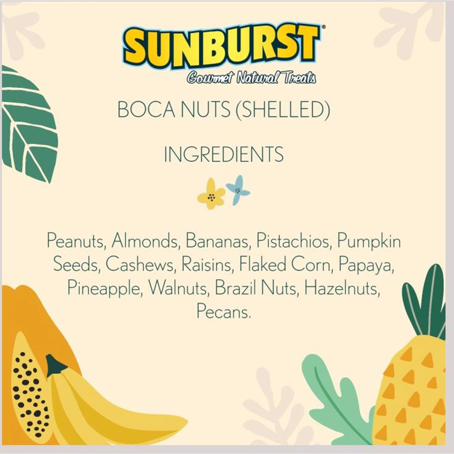 Higgins Sunburst Gourmet Treats No Shell Boca Nuts Macaw & Parrot Bird Treats, 20-lb Bag 5 Higgins Sunburst Gourmet Treats No Shell Boca Nuts Macaw & Parrot Bird Treats, 20-lb Bag - Image 3