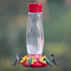 Perky-Pet Top-Fill Grand Master Plastic Hummingbird Feeder, Red, 48-oz  -Sunny Decor Shop 533318 PT1. AC SS1800 V1657658634