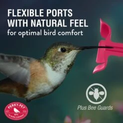 Perky-Pet Top-Fill Grand Master Plastic Hummingbird Feeder, Red, 48-oz  -Sunny Decor Shop 533318 PT4. AC SS1800 V1652467631