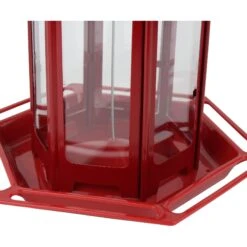 Perky-Pet Brick Red Gazebo Bird Feeder, 3.5-lb -Sunny Decor Shop 533350 PT2. AC SS1800 V1652470345