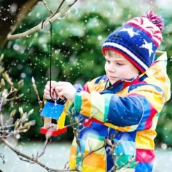 SunGrow S Hook Heavy Duty Metal Bird Feeder & Hanging Plant Holder, Black, 12-in, 2 Count -Sunny Decor Shop 533502 PT2. AC SS1800 V1703880893