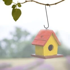 SunGrow S Hook Heavy Duty Metal Bird Feeder & Hanging Plant Holder, Black, 12-in, 2 Count -Sunny Decor Shop 533502 PT4. AC SS1800 V1703880894