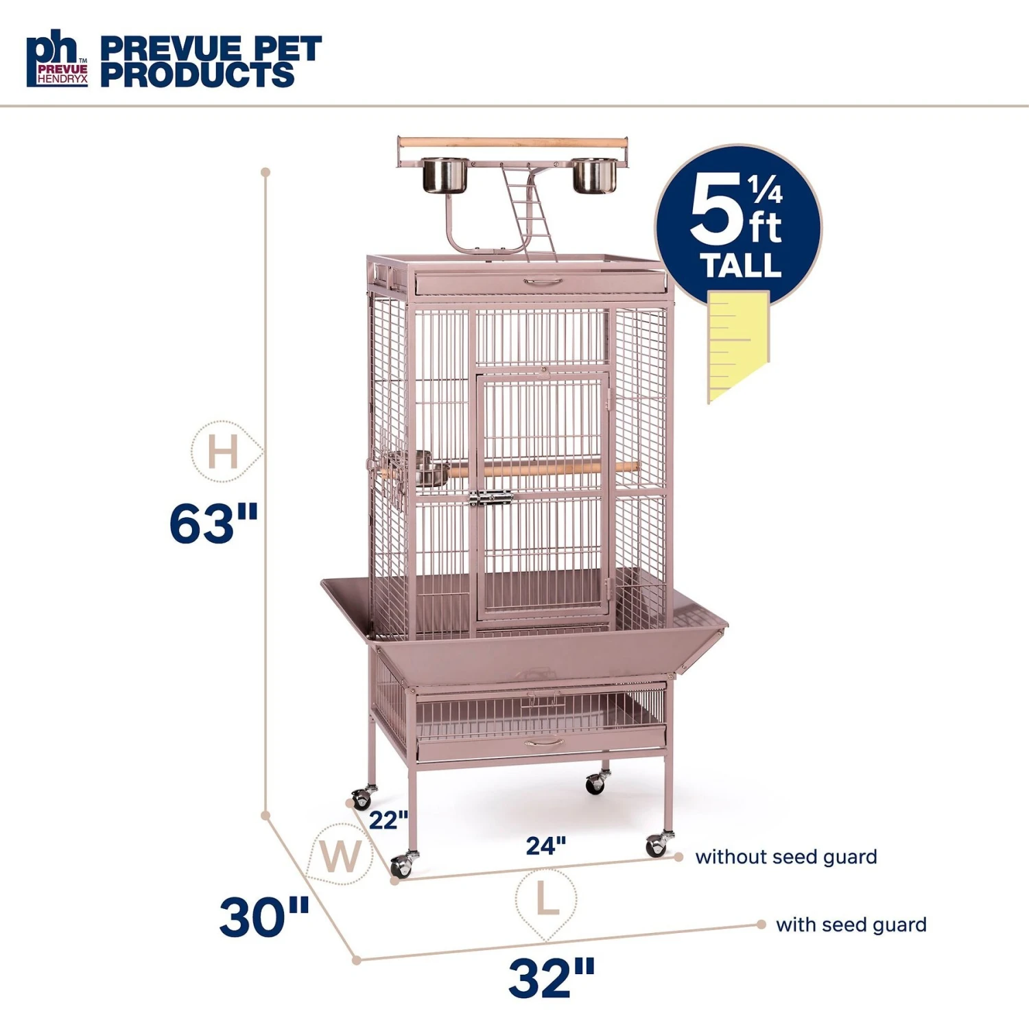 Prevue Pet Products Playtop Bird Cage 8 Prevue Pet Products Playtop Bird Cage - Image 6