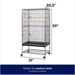 Frisco Bird Flight Cage 10 Frisco Bird Flight Cage -Sunny Decor Shop 555286 PT1. AC SS1800 V1678482790
