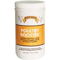 Rooster Booster Poultry Booster Pellet Vitamin Supplement & Rooster Booster Pick-No-More Cover Up Poultry Lotion, 4-oz Bottle -Sunny Decor Shop 566406 PT1. AC SS1800 V1657659864